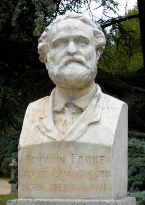 Jean-Antonin Injalbert : Buste de Benjamin Fabre