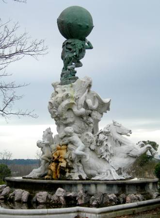 Jean-Antonin Injalbert : Fontaine du Titan