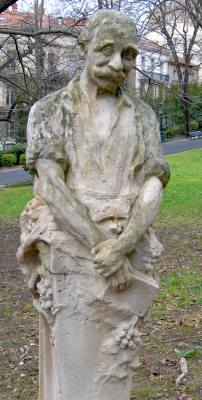 Jacques Villeneuve : Statue de Jean Laures dit Lou Campestre