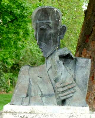 Ossip Zadkine : Buste de Franois Mauriac