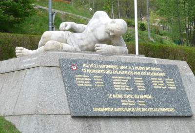 Joseph Rivire : Monument aux patriotes fusills