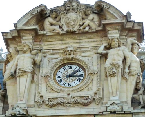 Guillaume Bonnet : Atlantes de l'horloge