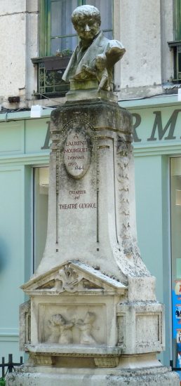 Franois Girardet : Monument  Laurent Mourguet