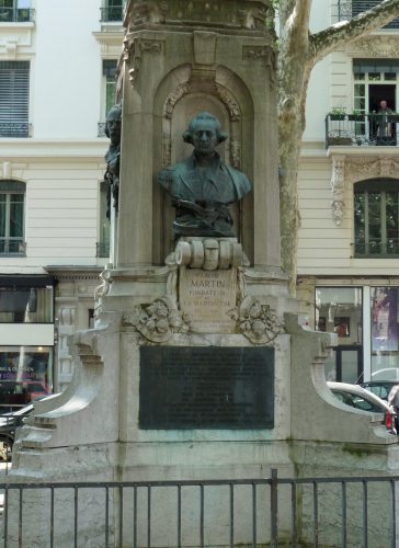 Charles Textor : Monument La Martinière. 