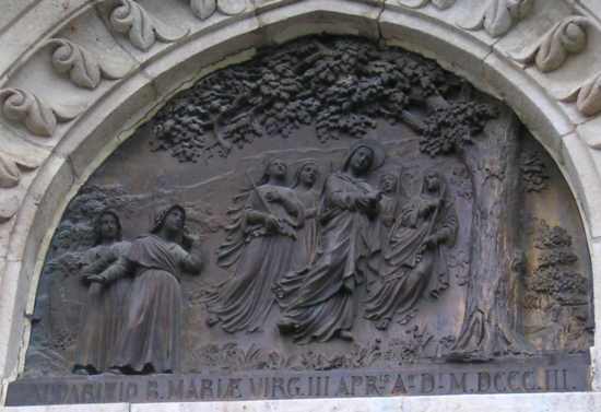 Pierre Paul Franceschi : Apparition de la Vierge  Ccile Mille