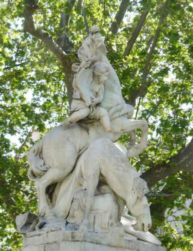 Etienne d'Antoine : La Fontaine des licornes