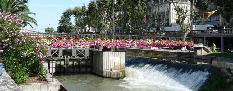 Narbonne : Canal de la Robine