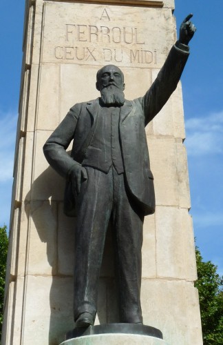 Pierre Marius Naudy : Monument à Ernest Ferroul