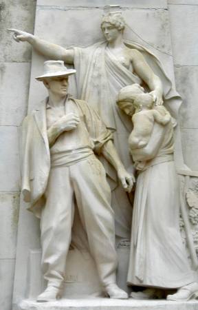 Auguste Carli : Monument aux morts