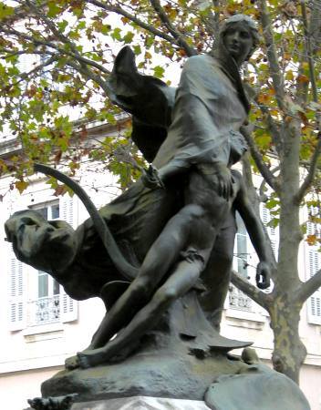 Antonin Merci : Monument aux morts de la guerre de 1870-1871