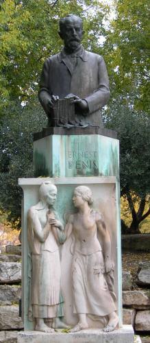 Spaniel Otokar : Monument d'Ernest Denis