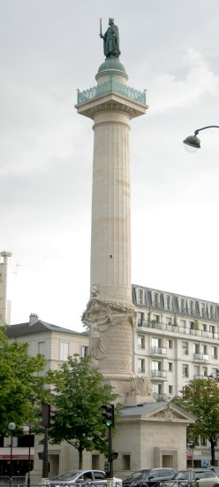 Colonnes de l'avenue du Trne