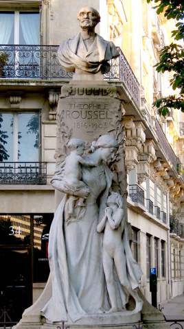 Jean-Baptiste Champeil : Monument  Thophile Roussel