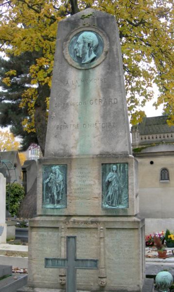 Antoine Laurent Dantan, dit Dantan l'Aîné : Tombe de François Gérard