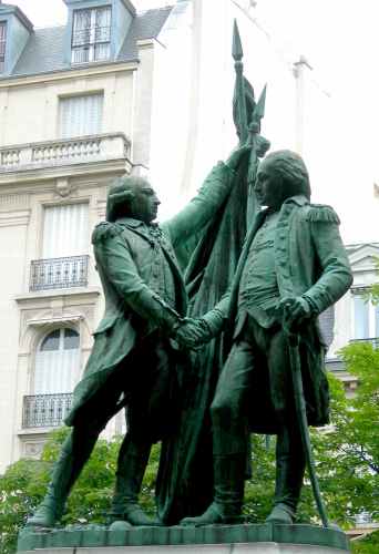 Frdric Auguste Bartholdi : Washington et Lafayette