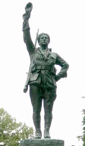 Jean Boucher : Monument aux volontaires amricains