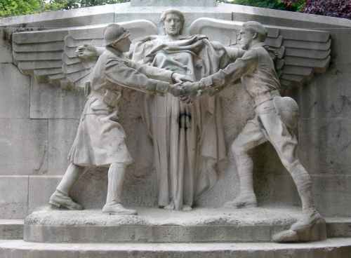 Jean Boucher : Monument aux volontaires amricains