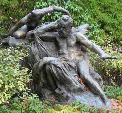 Auguste Rodin : Victor Hugo et les muses