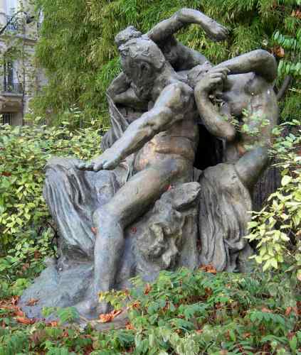 Auguste Rodin : Victor Hugo et les muses