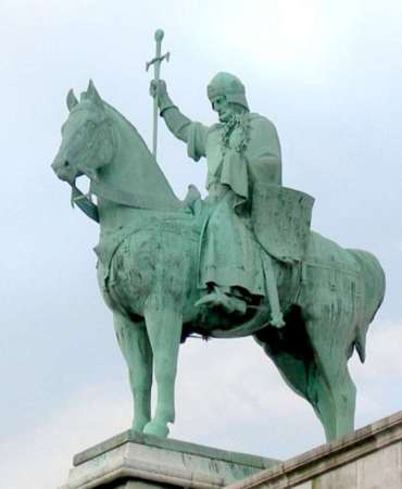 Hippolyte-Jules Lefebvre : Statue questre de Saint Louis