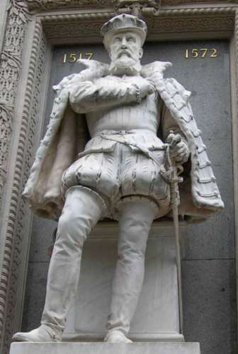 Gustave Crauk : Monument à l'Amiral de Coligny