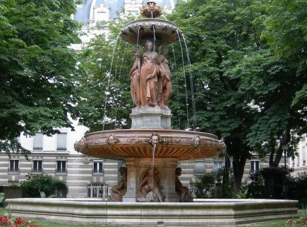 Jean-Baptiste Klagmann : Fontaine du square Louvois