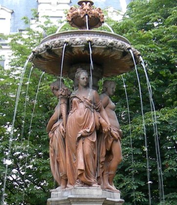 Jean-Baptiste Klagmann : Fontaine du square Louvois