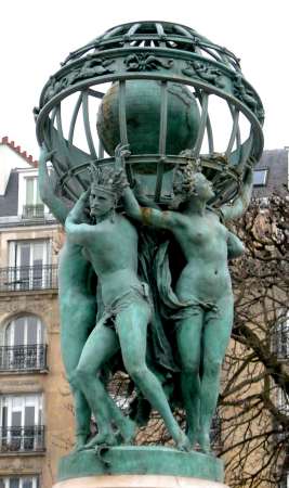 Jean-Baptiste Carpeaux : Fontaine de l'Observatoire - Les 4 parties du monde