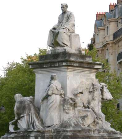 Alexandre Falguière : Monument à Louis Pasteur