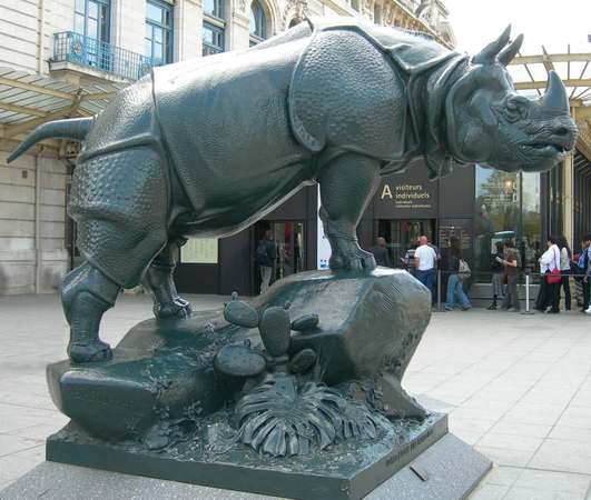 Mathurin Moreau : Rhinocéros