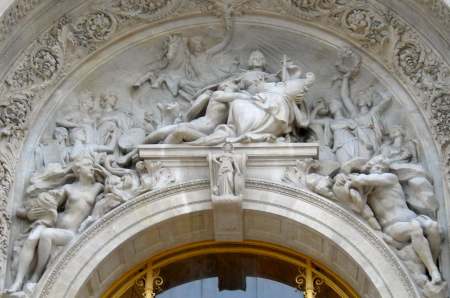 Jean-Antonin Injalbert : La ville de Paris entourée des Muses