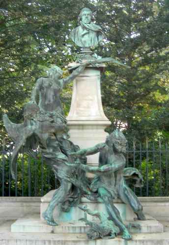 Jules Dalou : Monument  Eugne Delacroix