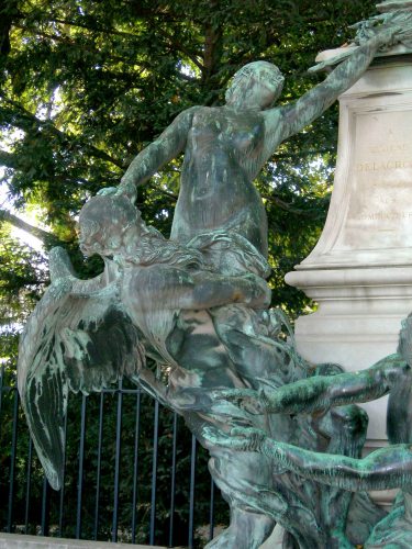Jules Dalou : Monument  Eugne Delacroix