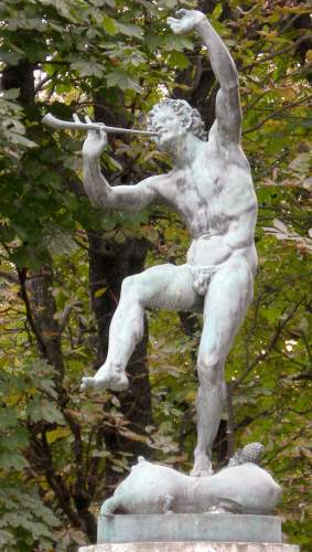 Eugne Louis Lequesne : Faune dansant