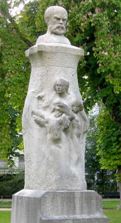 Auguste de Niederhausern-Rodo : Monument  Paul Verlaine