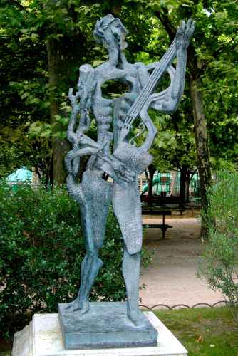 Ossip Zadkine : Le pote ou Hommage  Paul Eluard