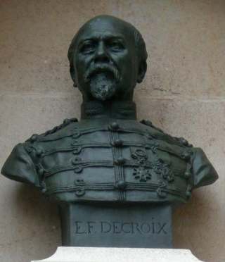Buste d'Emile Decroix
