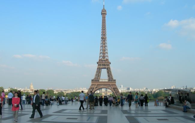 Paris : Esplanade du Trocadéro