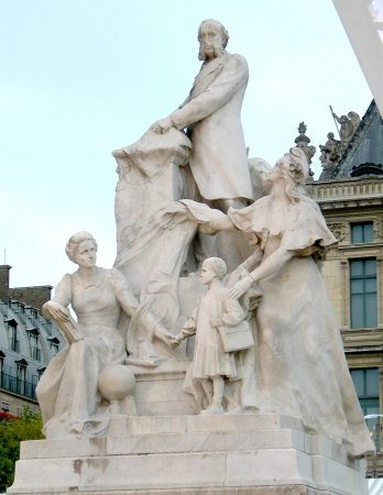 Gustave Michel : Monument  Jules Ferry