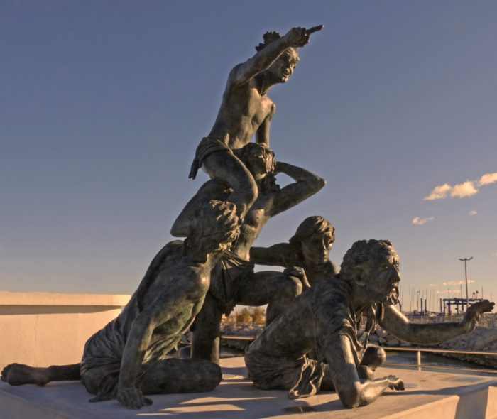 L'Espoir : sculpture monumentale à Palavas-les Flots