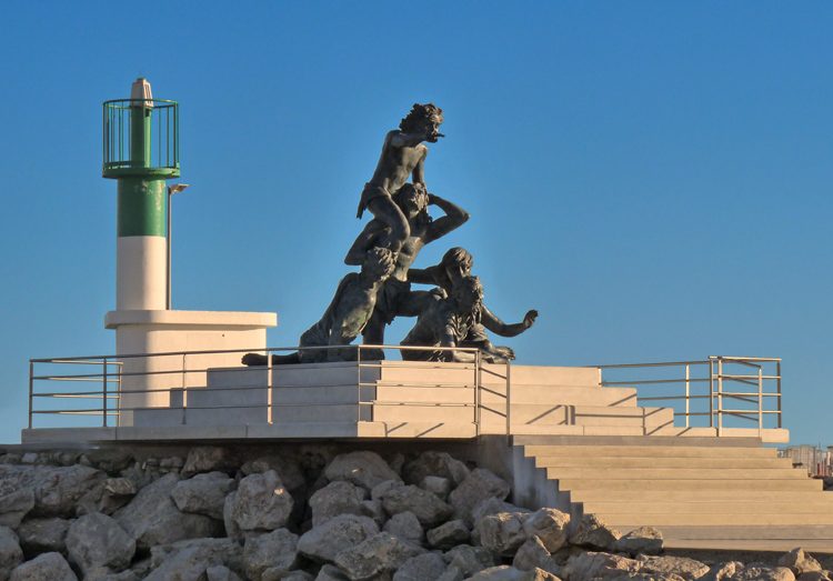 L'Espoir : sculpture monumentale  Palavas-les Flots