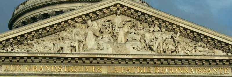 David d'Angers : Fronton du Panthéon