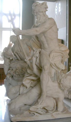 Lambert-Sigisbert Adam : Neptune calmant les flots Lambert-Sigisbert Adam : Neptune calmant les flots