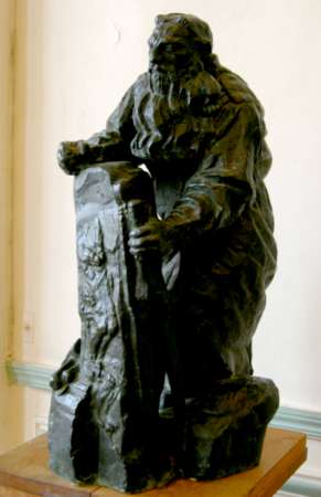 Antoine Bourdelle : Rodin travaillant  sa Porte de l'enfer