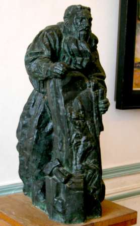 Antoine Bourdelle : Rodin travaillant  sa Porte de l'enfer
