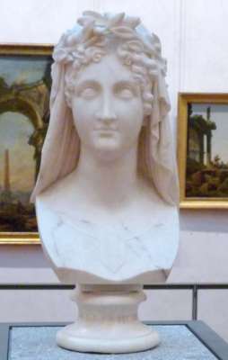 Antonio Canova : Juliette Rcamier en Batrice