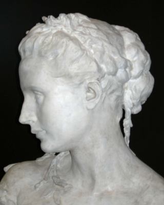 Jean-Baptiste Carpeaux : Madame Carpeaux en toilette de mariée