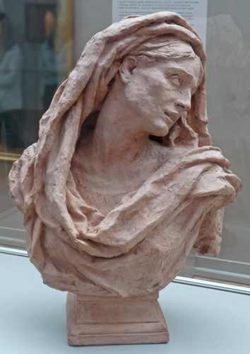 Jean-Baptiste Carpeaux : Mater dolorosa (femme pleurant)