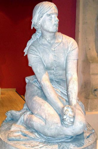 Henri Chapu : Jeanne d'Arc à Domrémy
