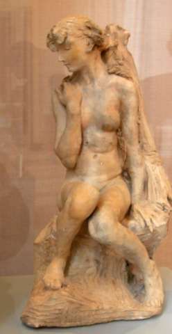 Camille Claudel : Jeune fille  la gerbe